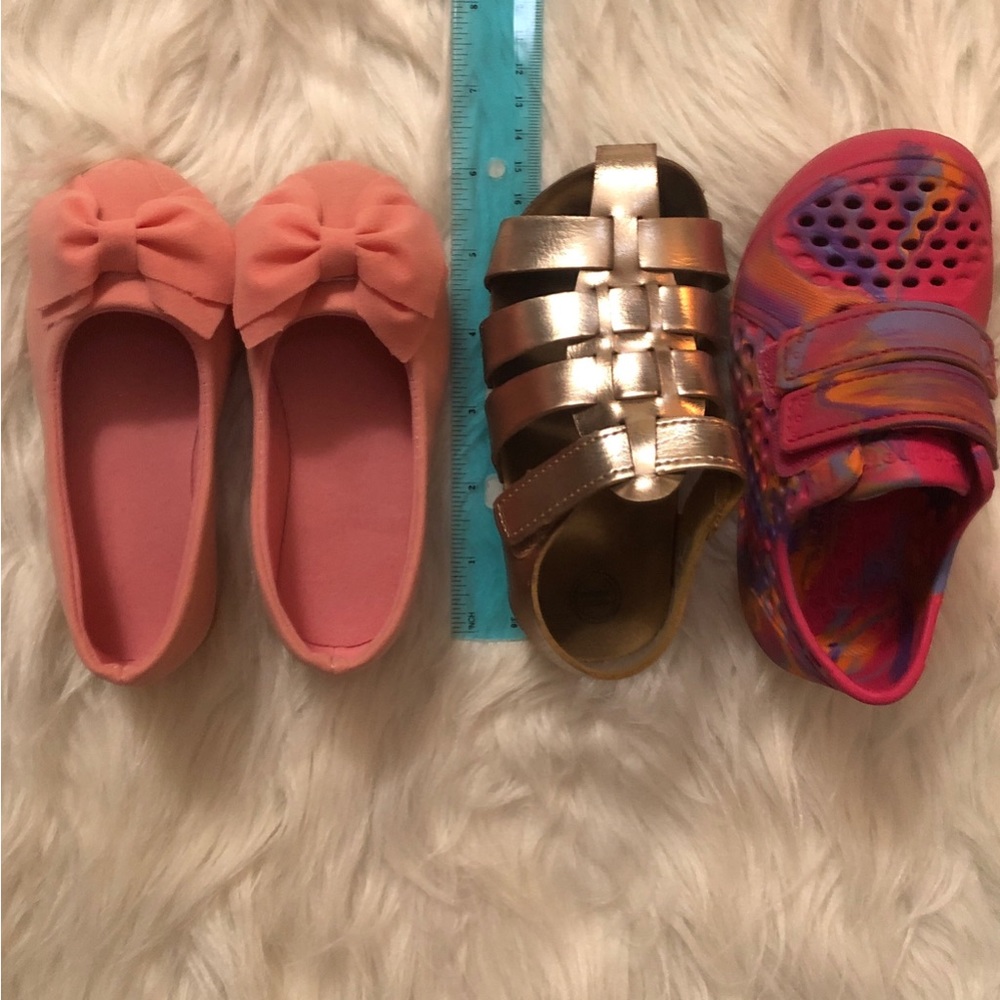 Size 26 pink toddler girl shoes—READ - Picture 10 of 13